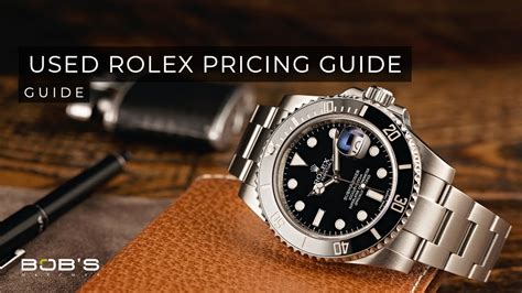 used rolex prices chart|used rolex price guide.